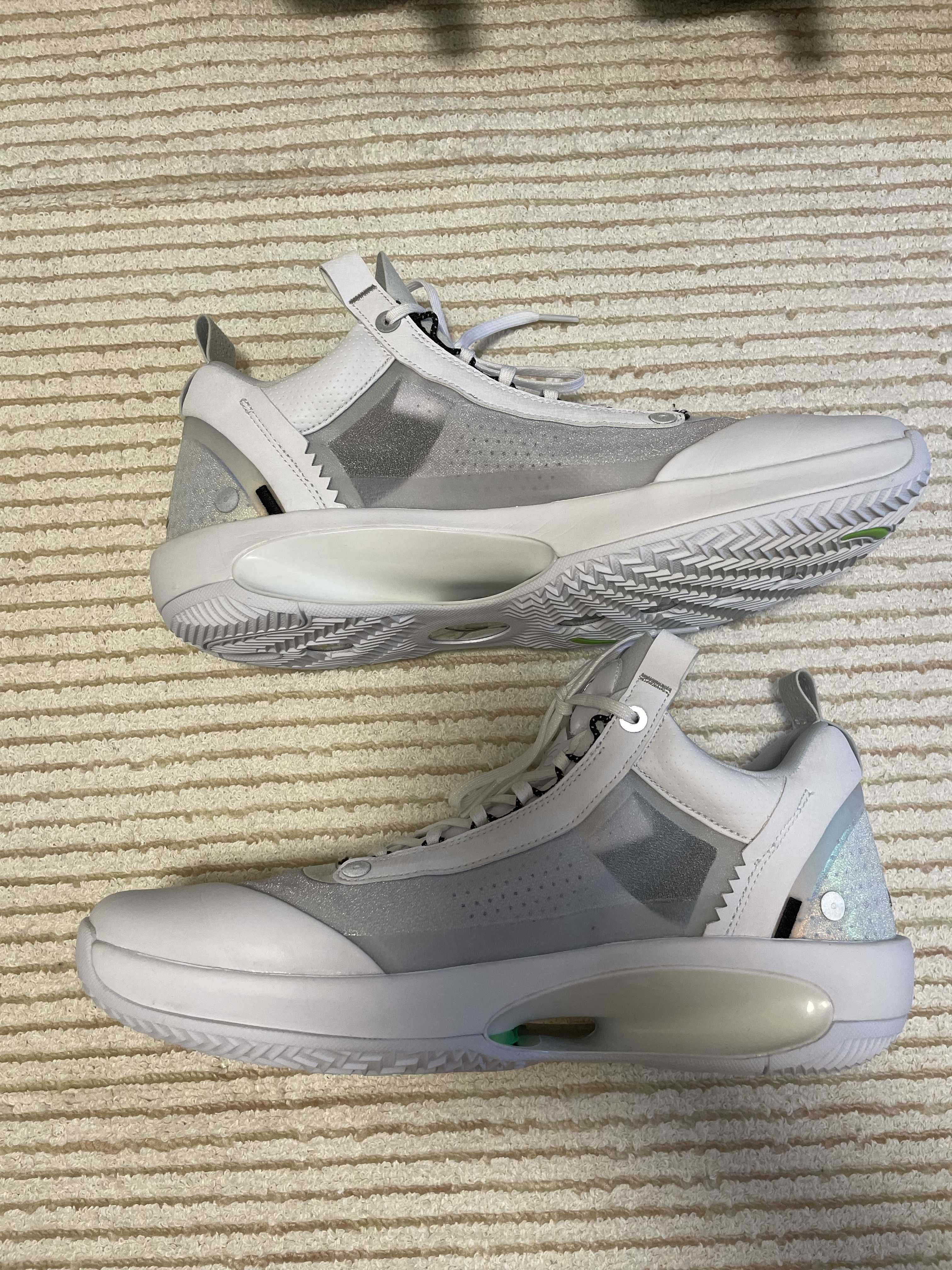 Nike Air Jordan 34 Low "Pure Money" (White Sole)