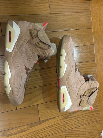 Travis Scott × Nike Air Jordan 6 "British Khaki"