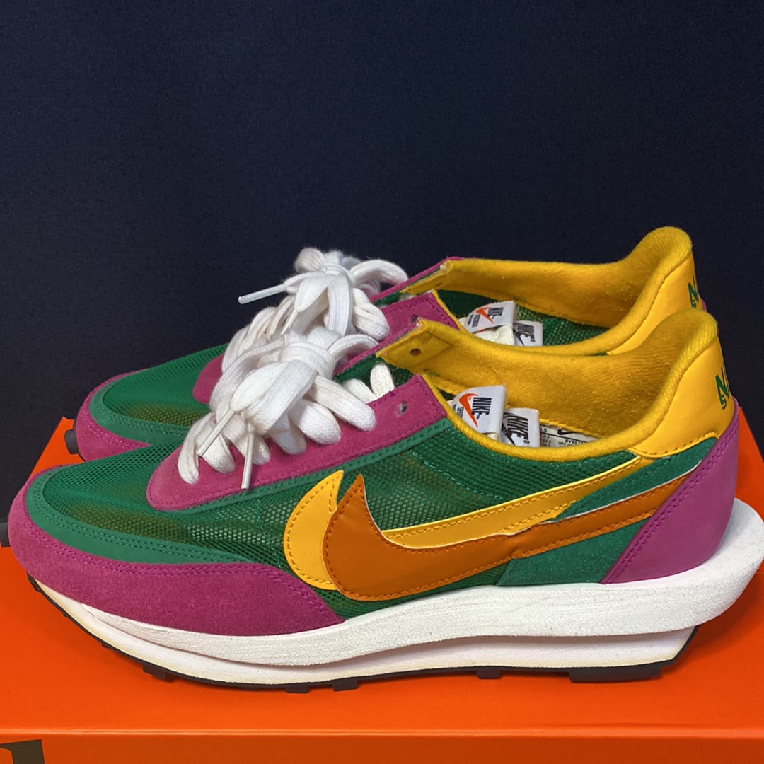 sacai × Nike LDV Waffle "Pine/Green"