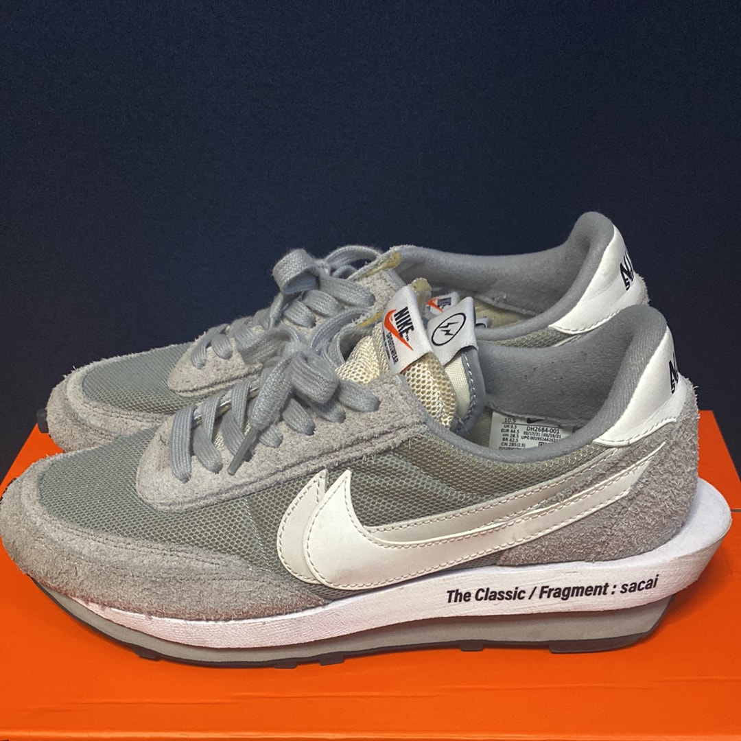 Fragment × sacai × Nike LD Waffle "Light Smoke Grey"
