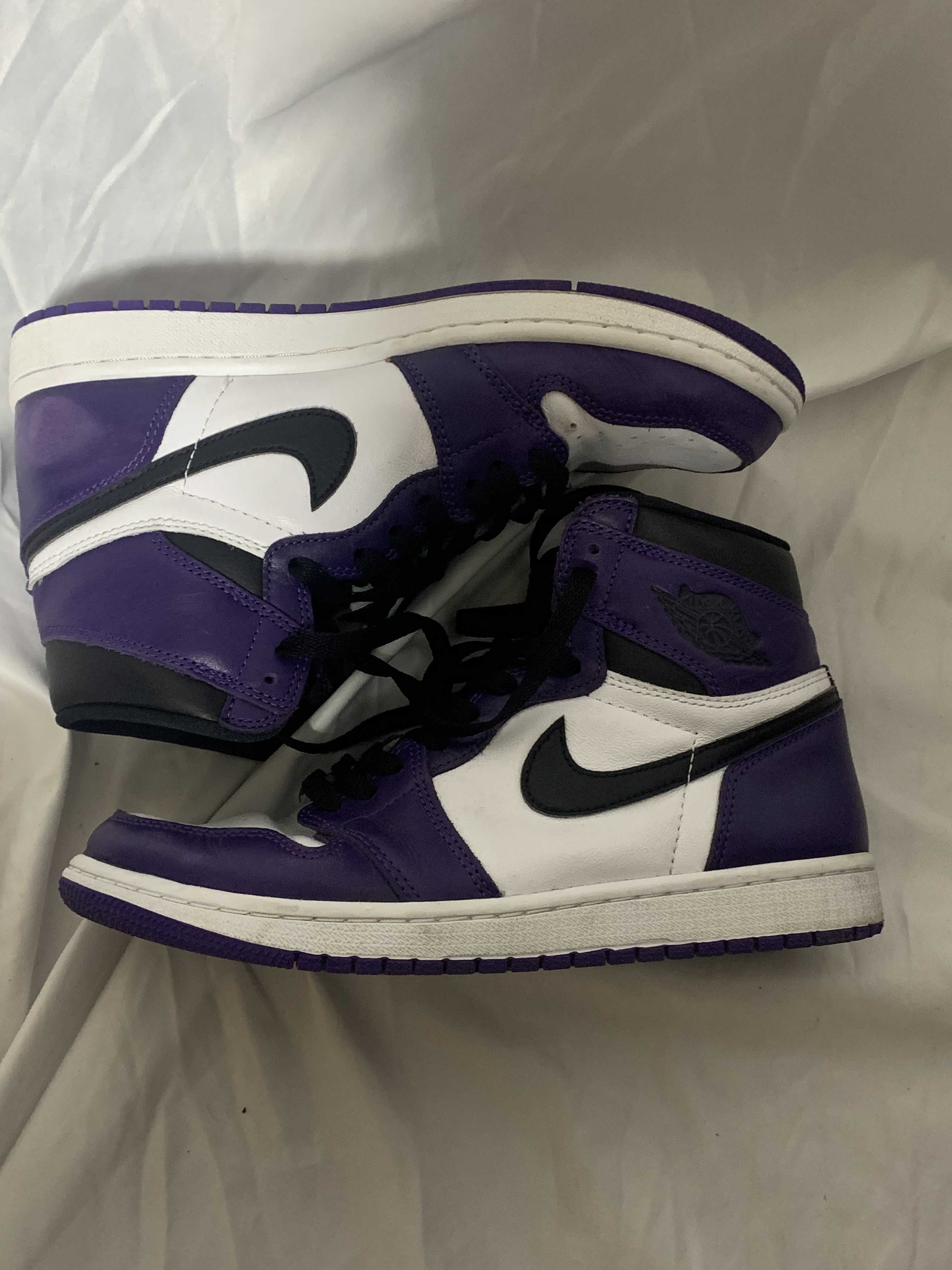 Nike Air Jordan 1 Retro High OG "Court Purple White/Black" (2020)   