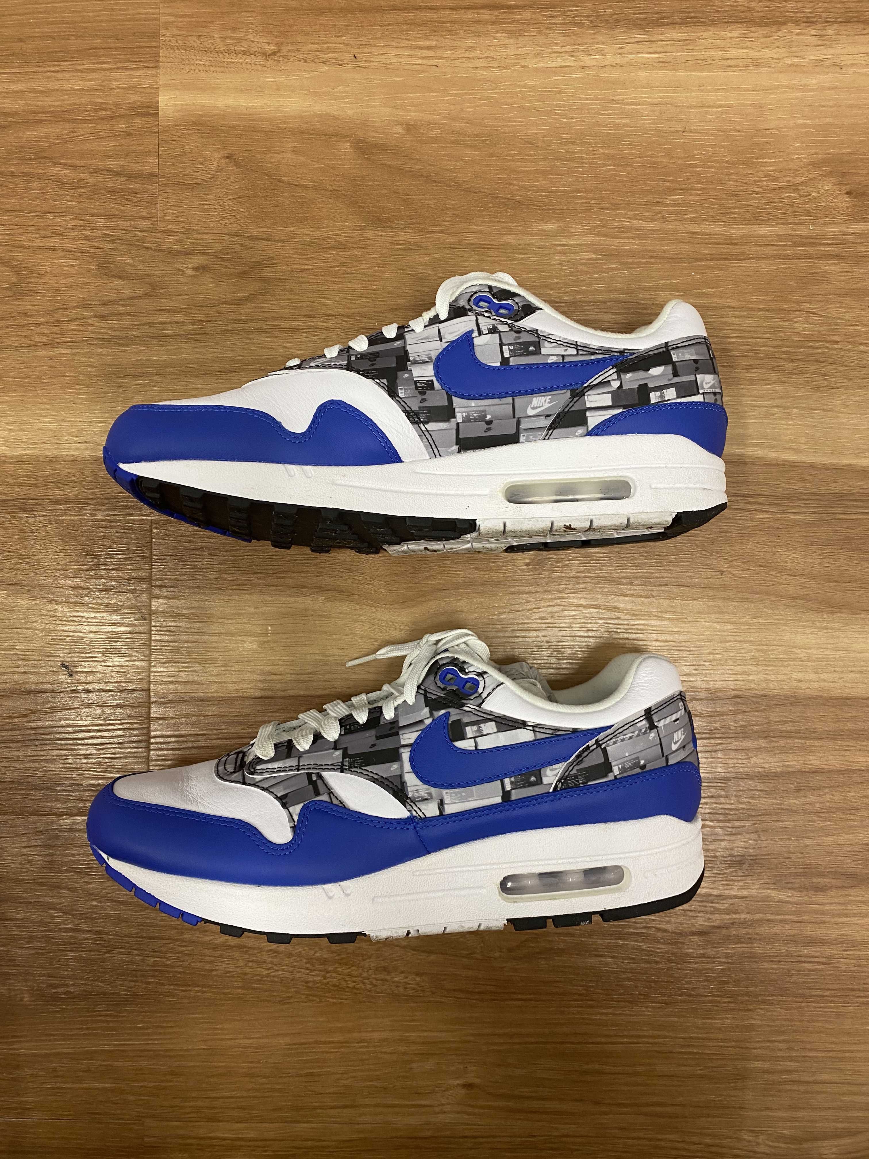 atmos × Nike Air Max 1 Blue "We Love Nike"