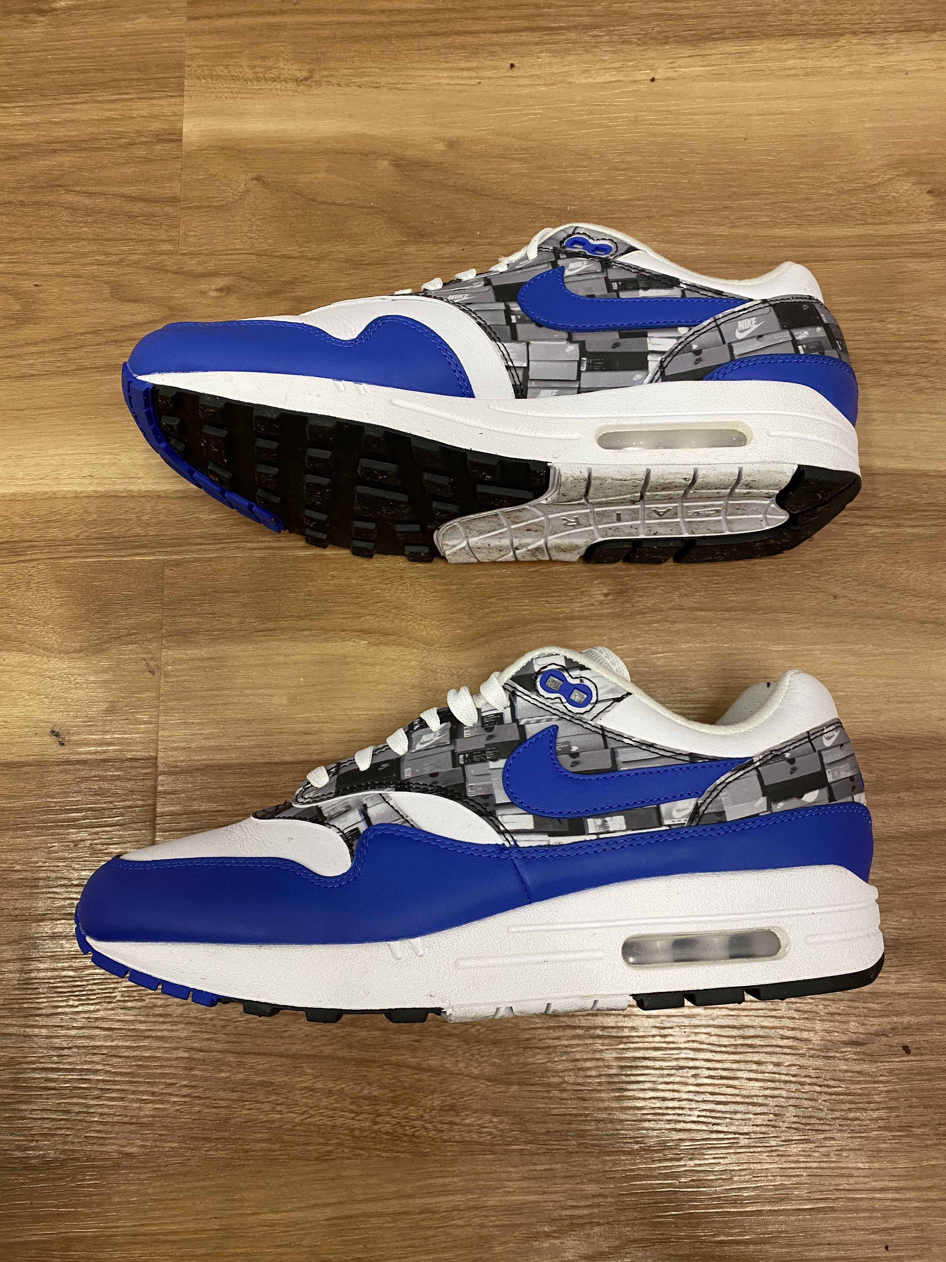 atmos × Nike Air Max 1 Blue "We Love Nike"