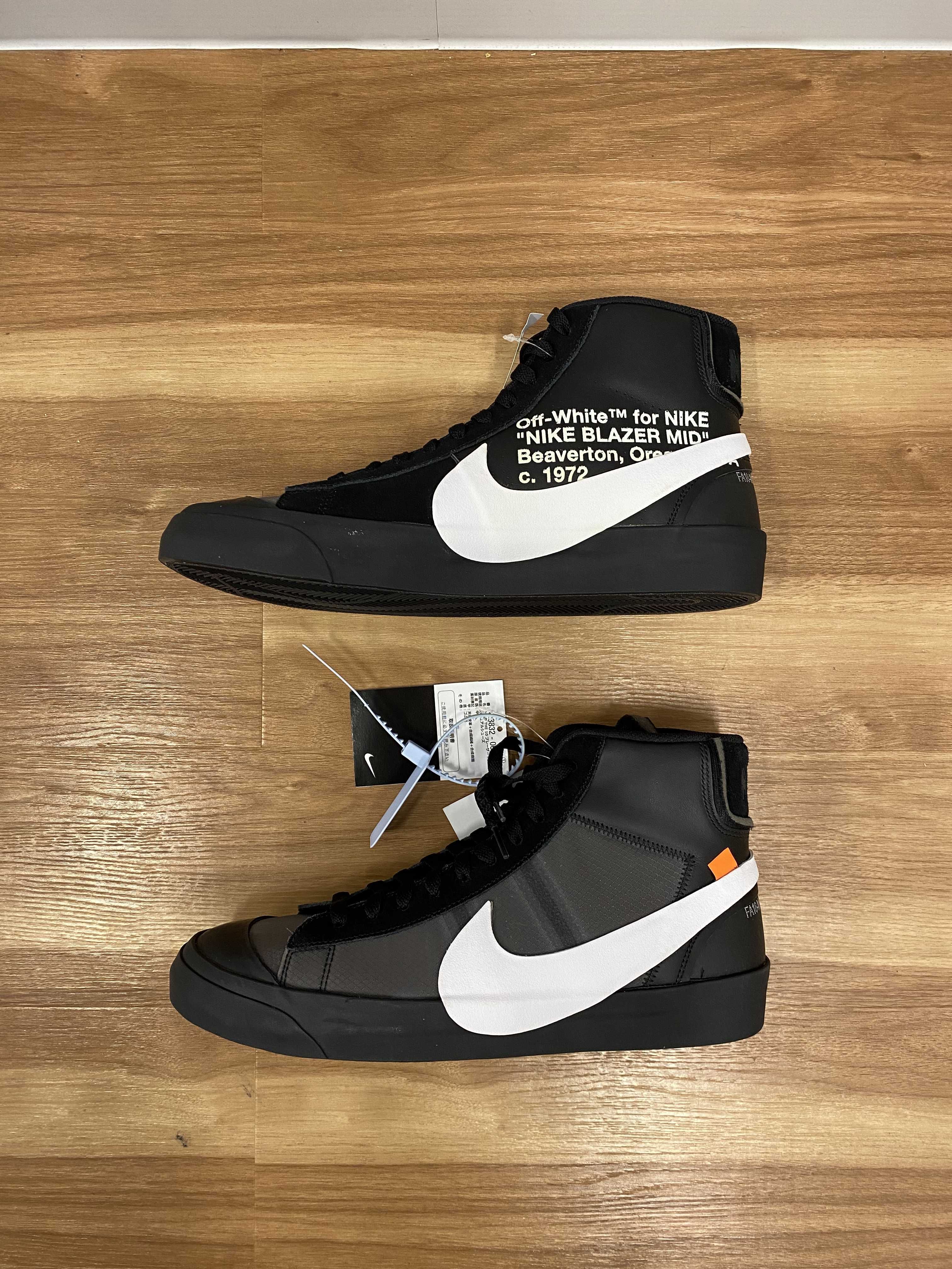 Off-White × Nike Blazer Studio Mid "Grim Reaper"