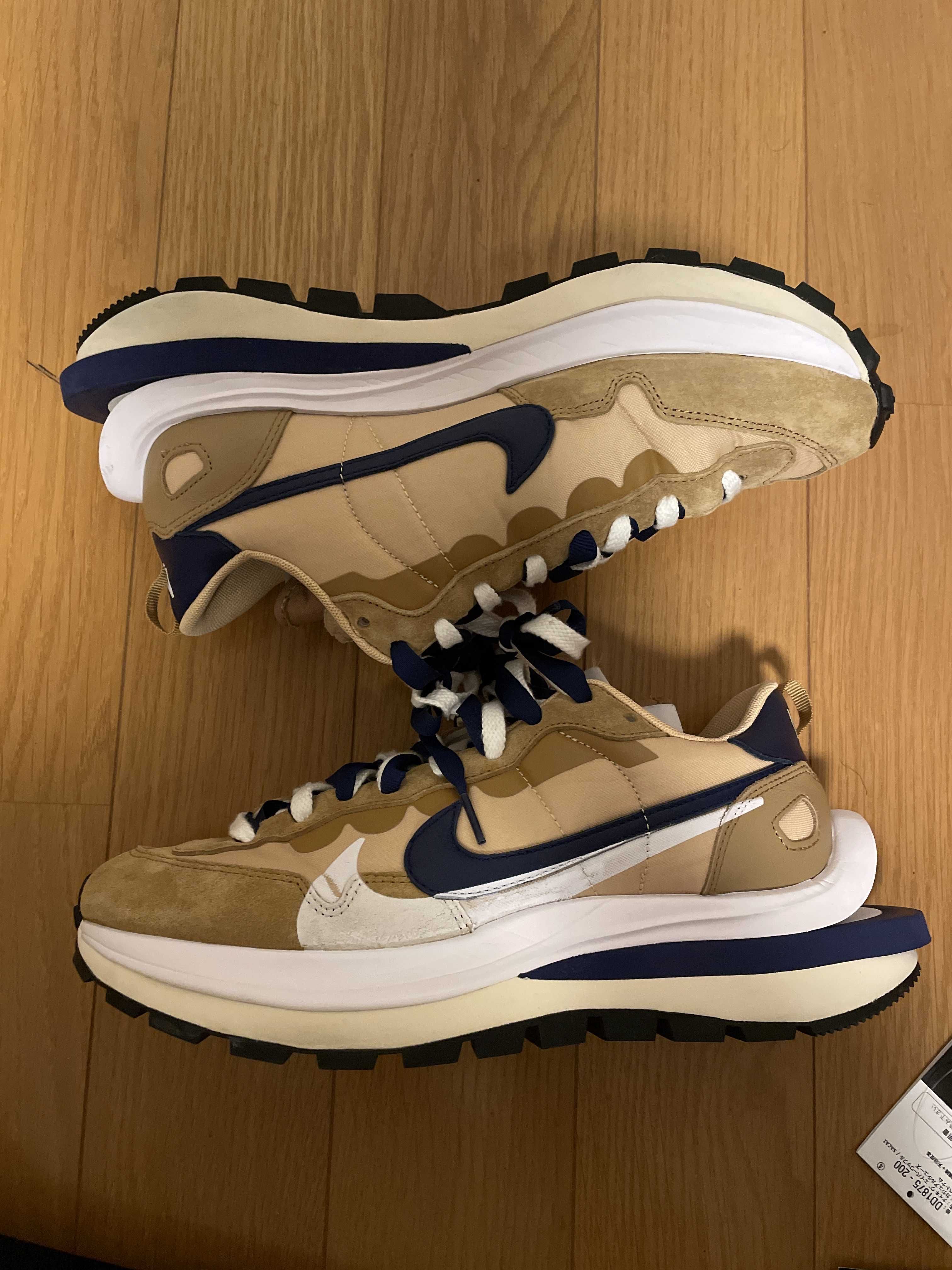 Sacai × Nike Vapor Waffle "Sesame And Blue Void"