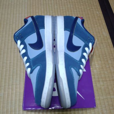 Why So Sad? × Nike SB Dunk Low "Coastal Blue/Speed Yellow-University Red"