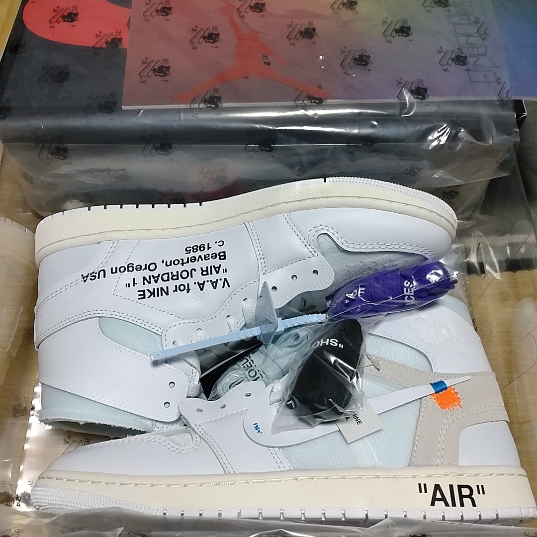 Virgil Abloh Archive (V.A.A.) × Nike Air Jordan 1 Retro High OG "Alaska"