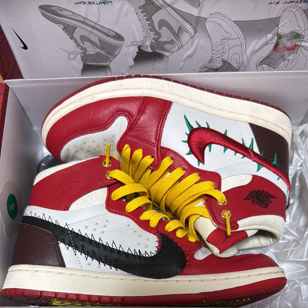Teyana Taylor × Nike Women's Air Jordan 1 High Zoom CMFT 2 "Gym Red"