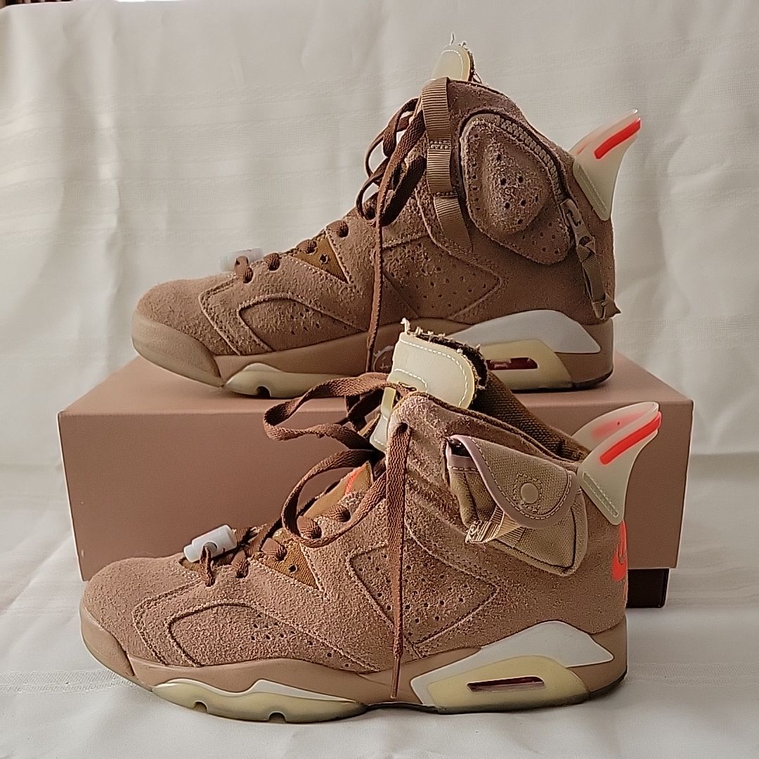 Travis Scott × Nike Air Jordan 6 "British Khaki"