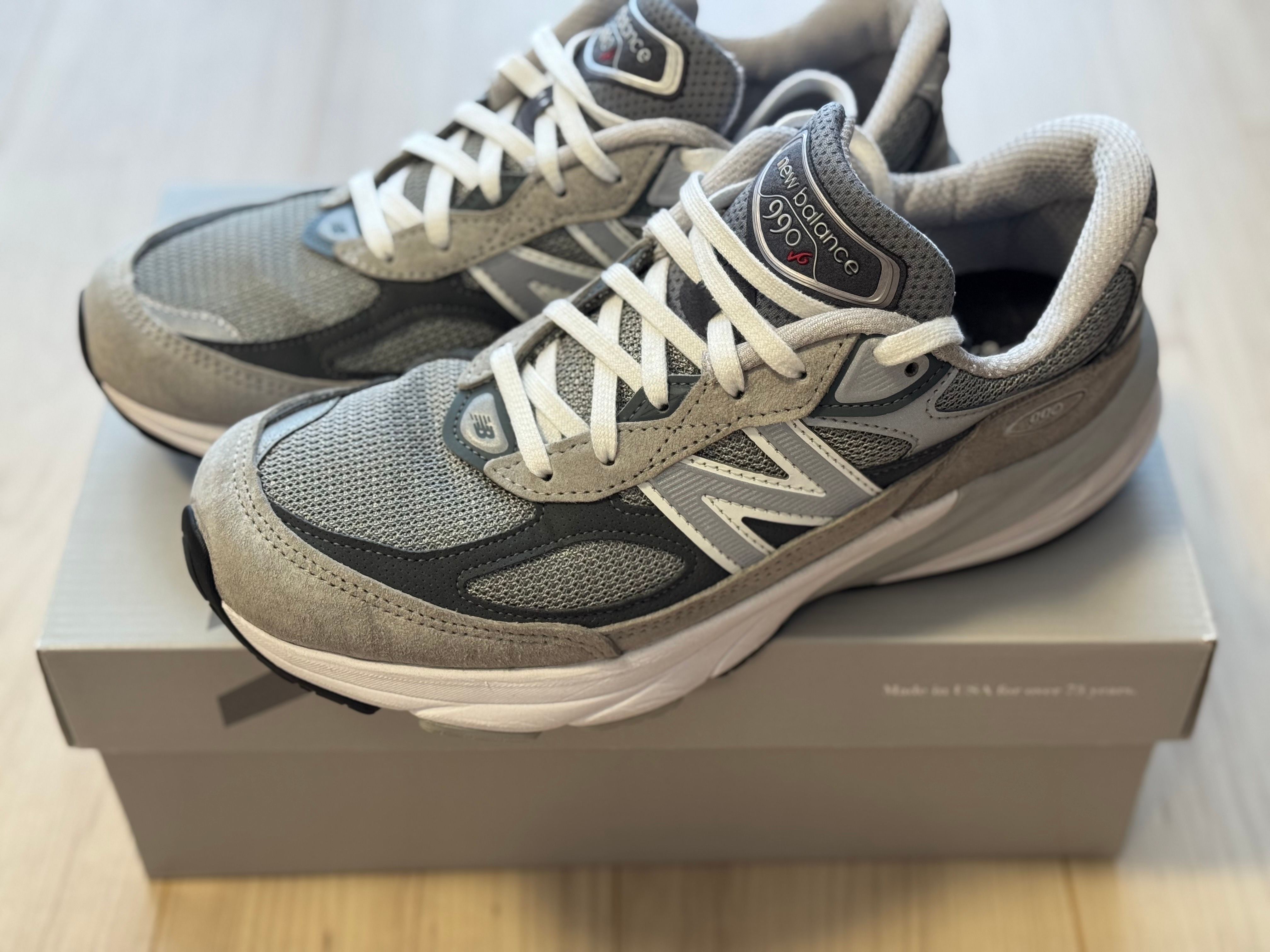 New Balance 990V6 "Gray" (Heel Logo NB)