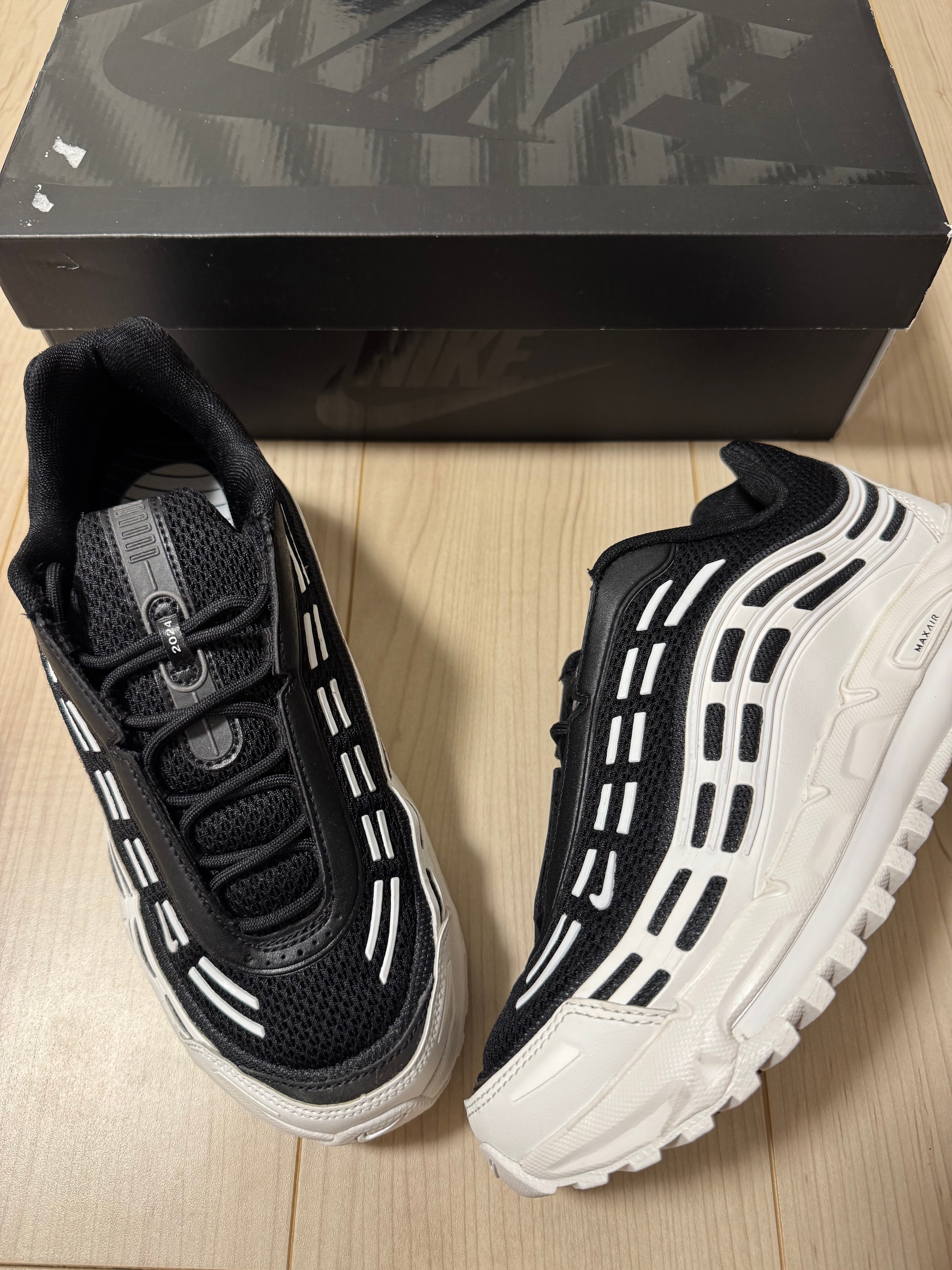 COMME des GARCONS HOMME PLUS × Nike Air Max TL 2.5 "Black/White"