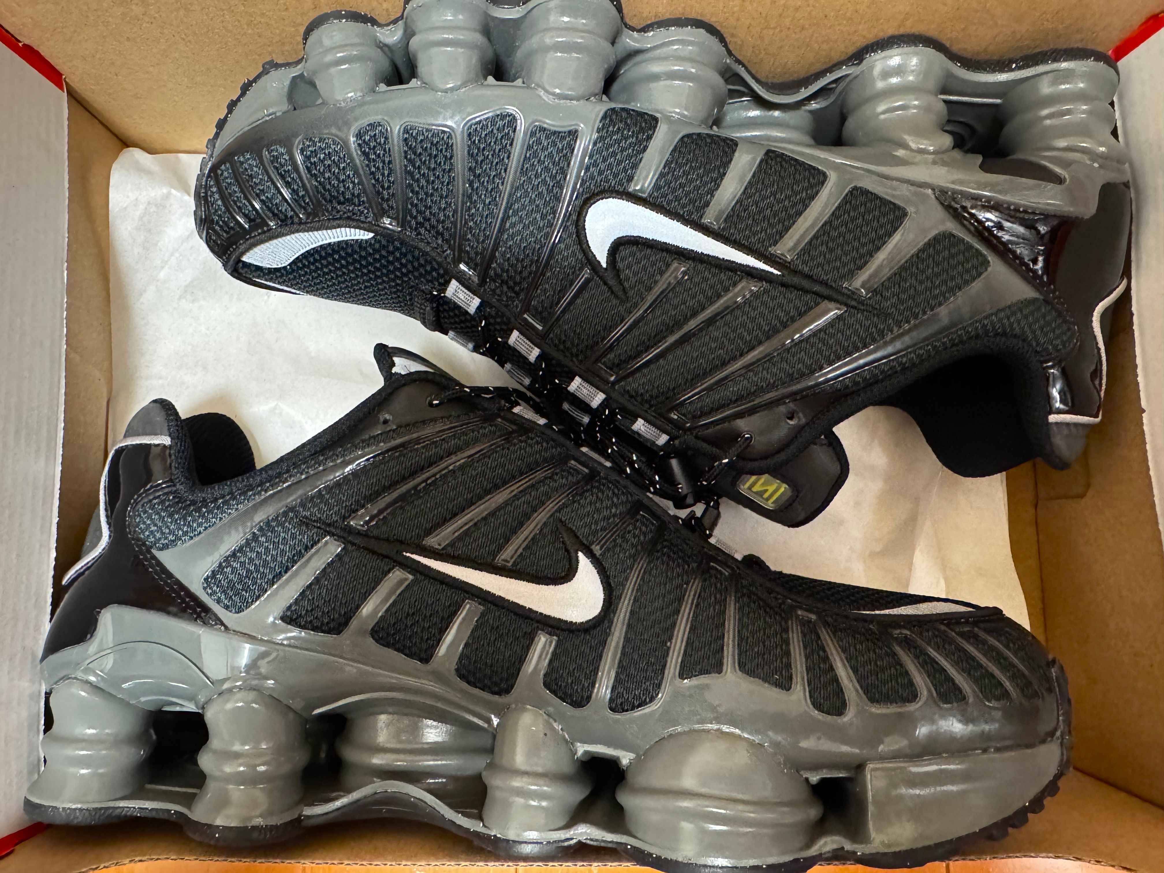 Nike Women's Shox TL "Black and Metallic Silver"