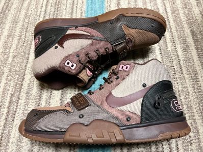 Travis Scott x Nike Air Trainer 1 SP "Archaeo Brown and Rust Pink"
