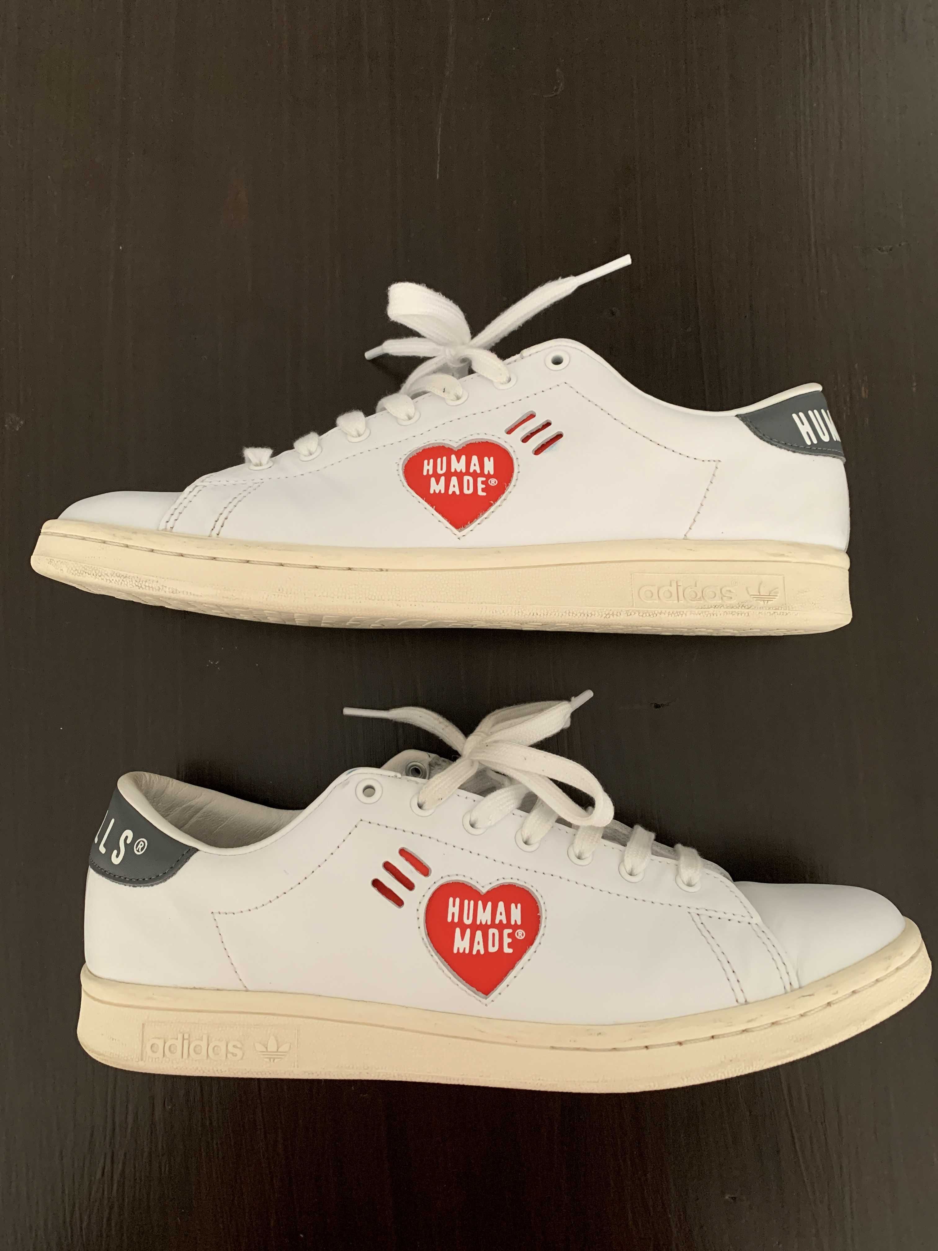 HUMAN MADE × adidas Stan Smith "WHITE/GREY"