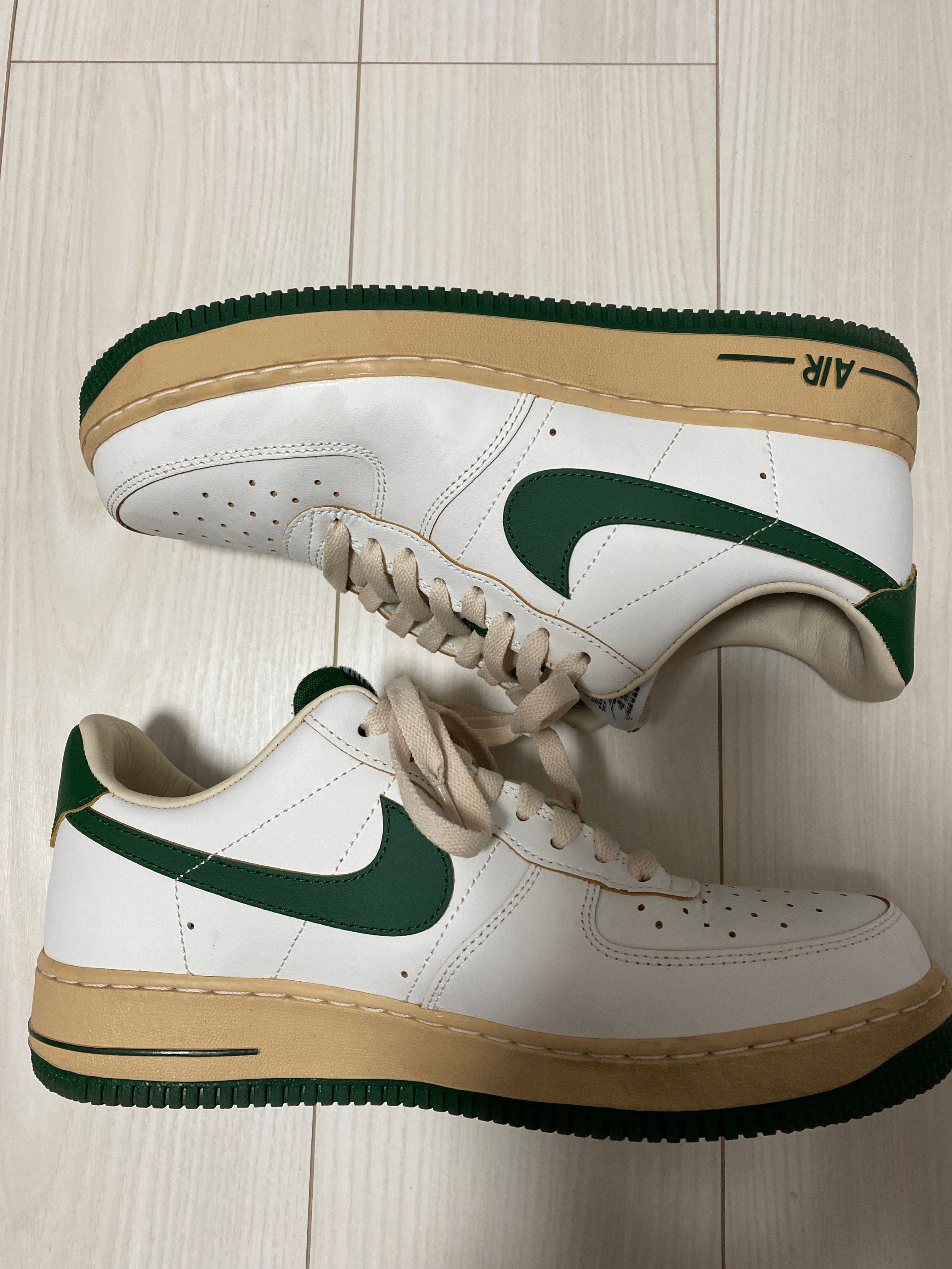 Nike Women's Air Force 1 Low "Green and Muslin"