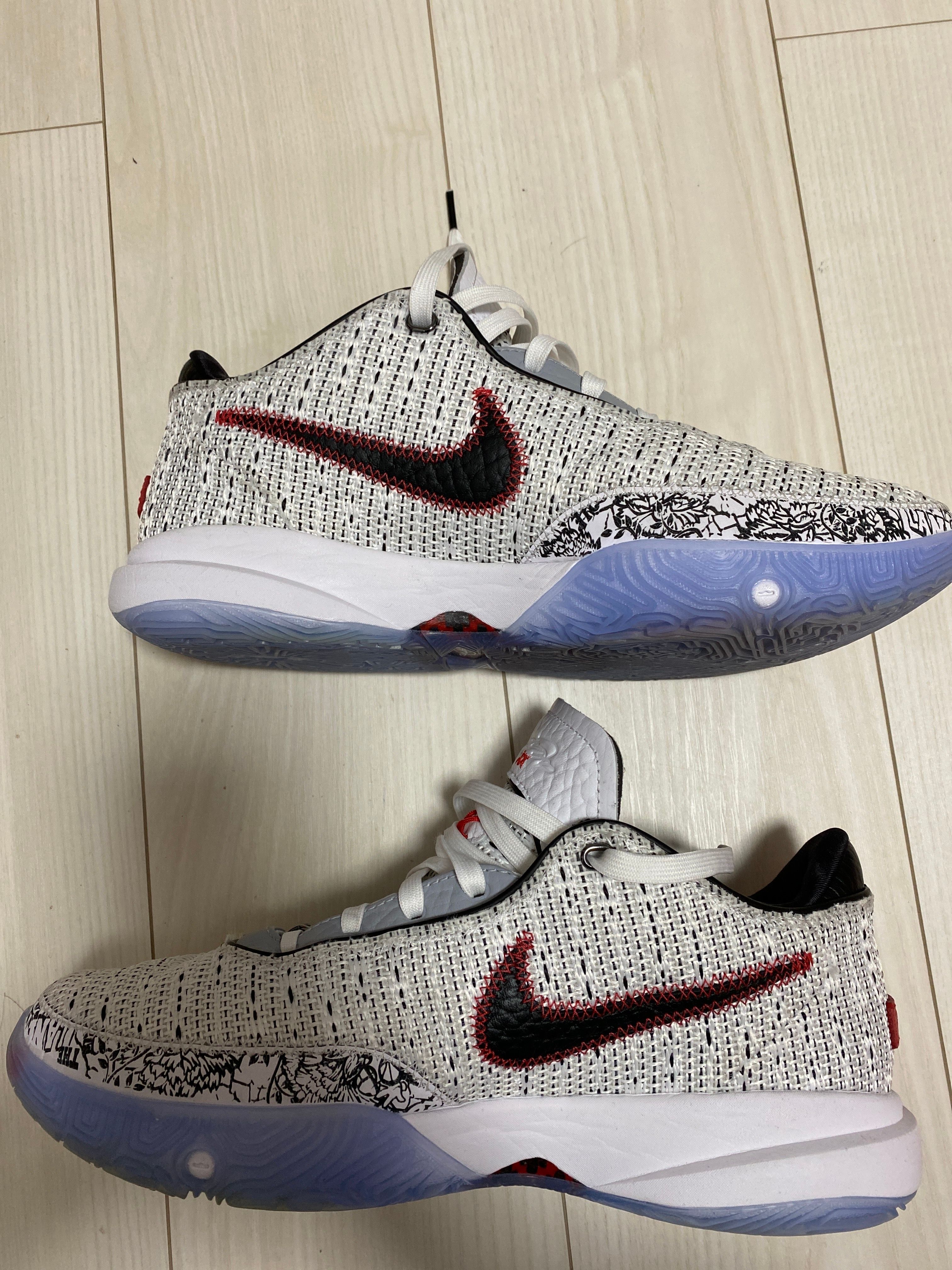 Nike Lebron 20 "White/Black/University Red/metallic Gold"