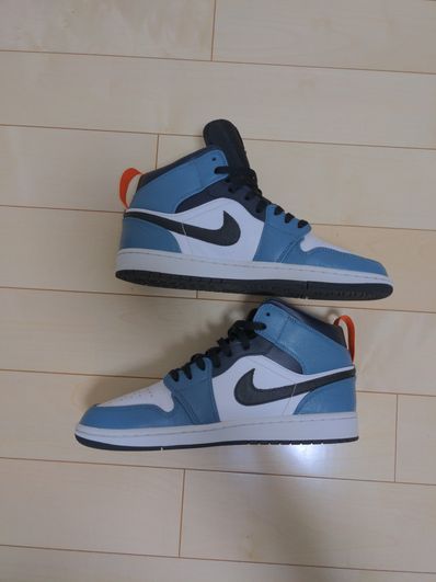 FACETASM × Nike Air Jordan 1 Mid "White/Navy"