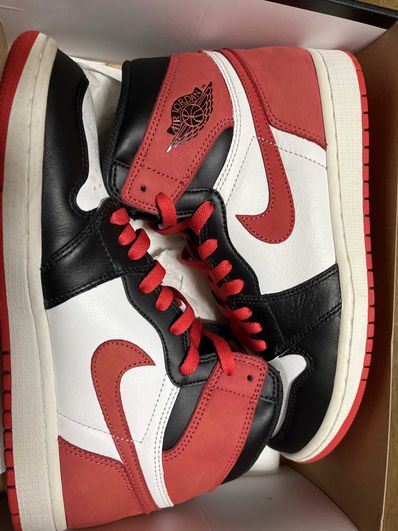 NIKE AIR JORDAN 1 RETRO HIGH "TRACK RED"