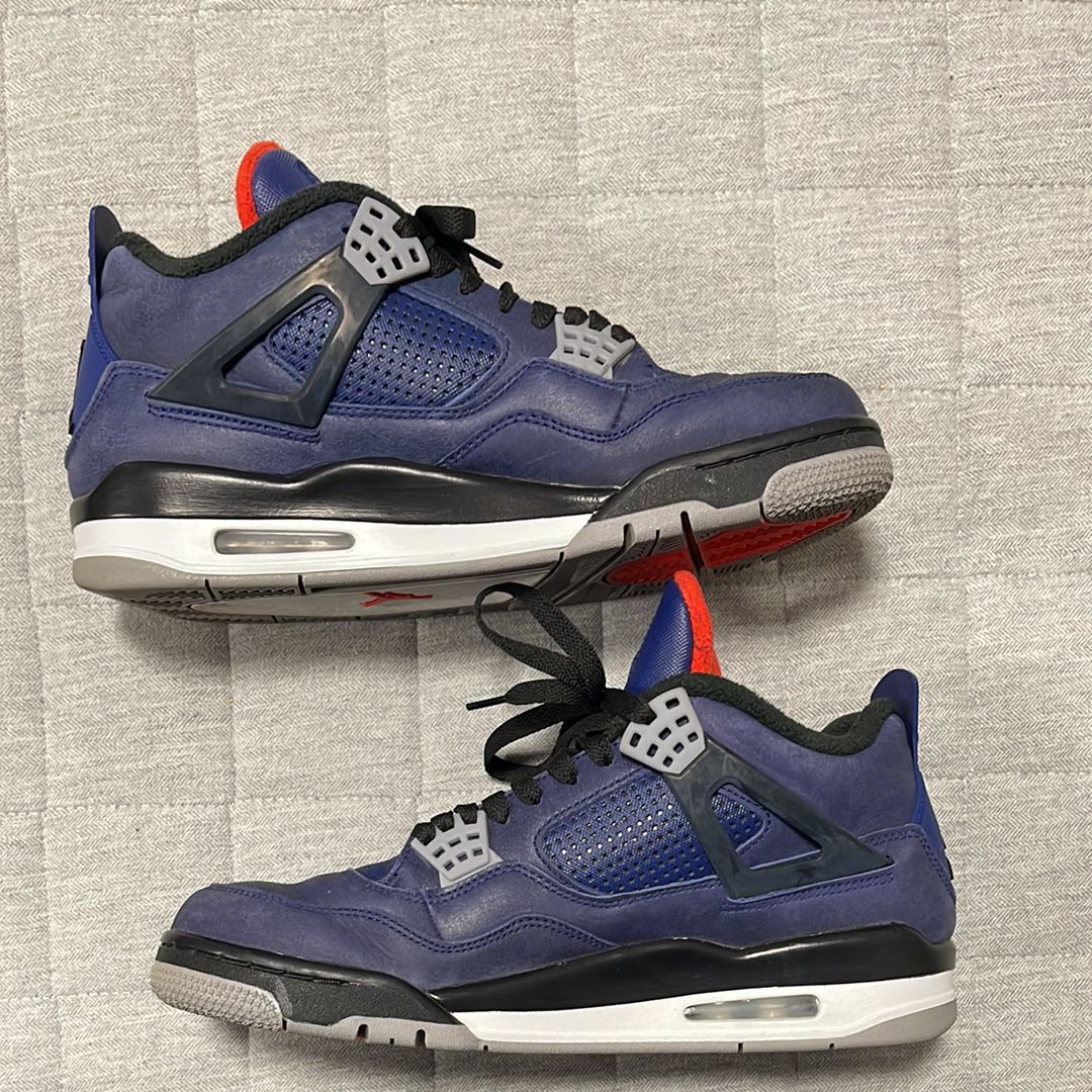 Nike Air Jordan 4 Retro WNTR "Loyal Blue/White/Black"