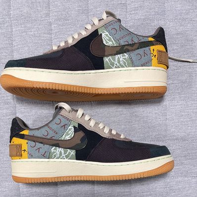 Travis Scott × Nike Air Force 1 Low Cactus Jack "Multi Color"