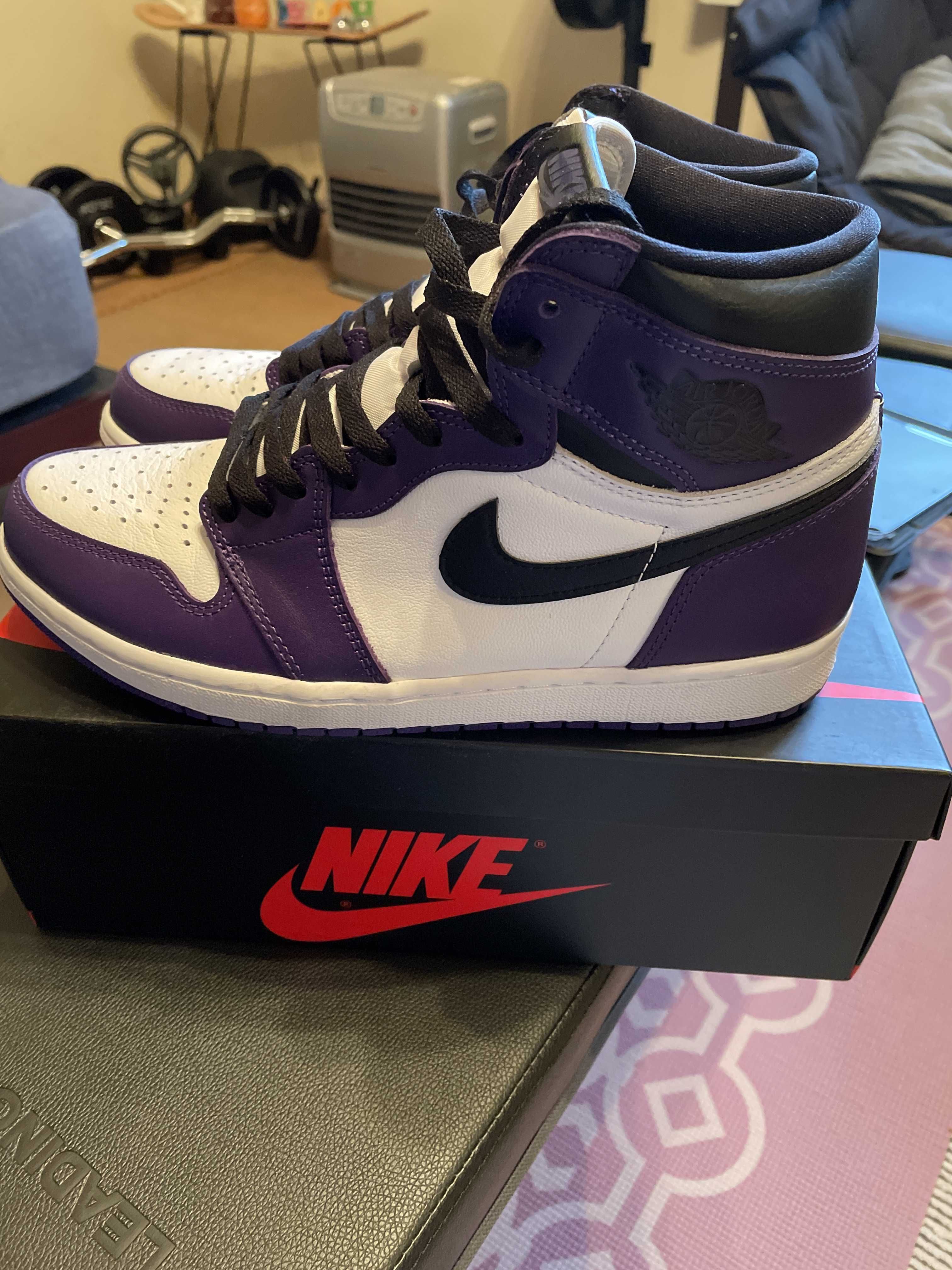 Nike Air Jordan 1 Retro High OG "Court Purple White/Black" (2020)   