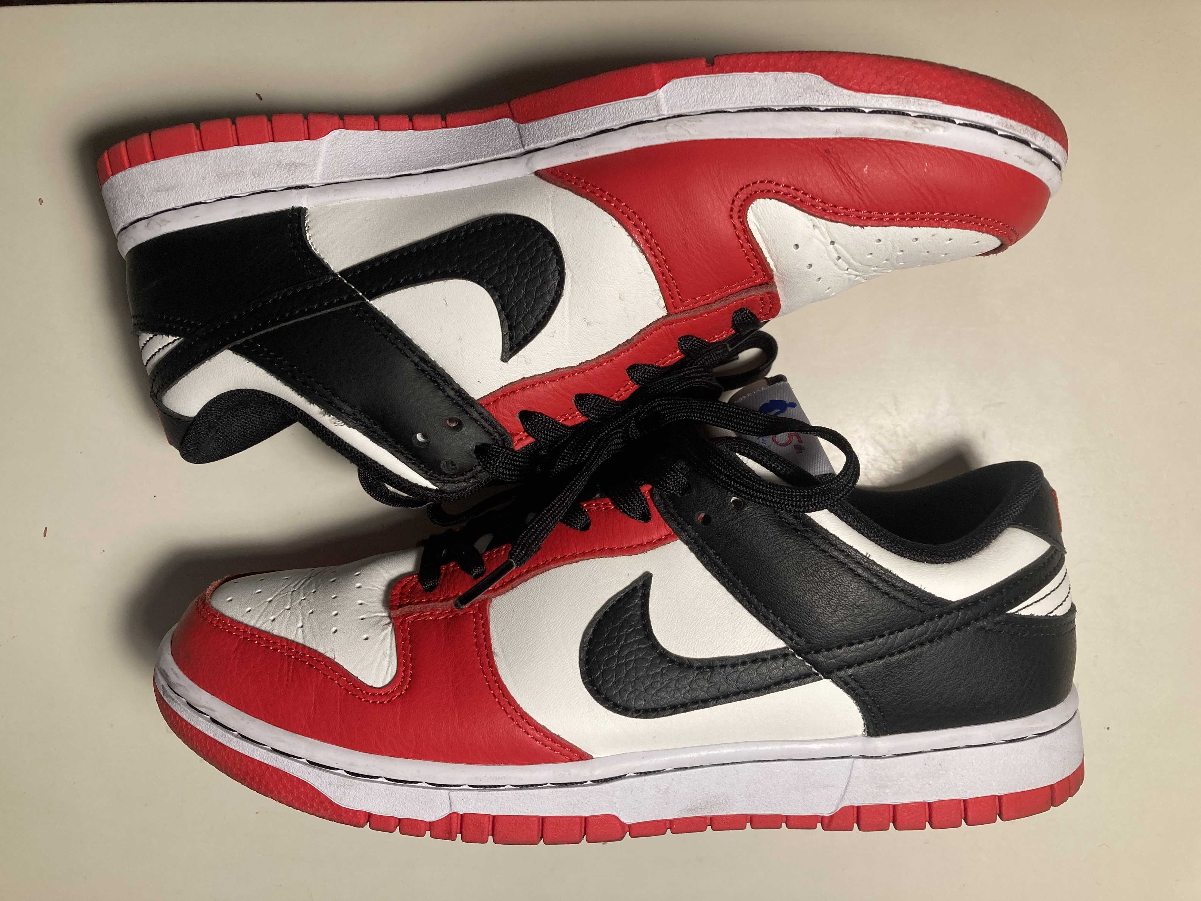 NBA × Nike Dunk Low EMB 75th Anniversary "Chicago Bulls"