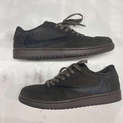 Travis Scott × Nike Air Jordan 1 Low OG SP "Velvet Brown and Dark Mocha"