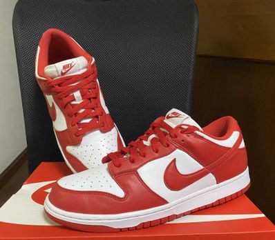 Nike Dunk Low SP "White and University Red"