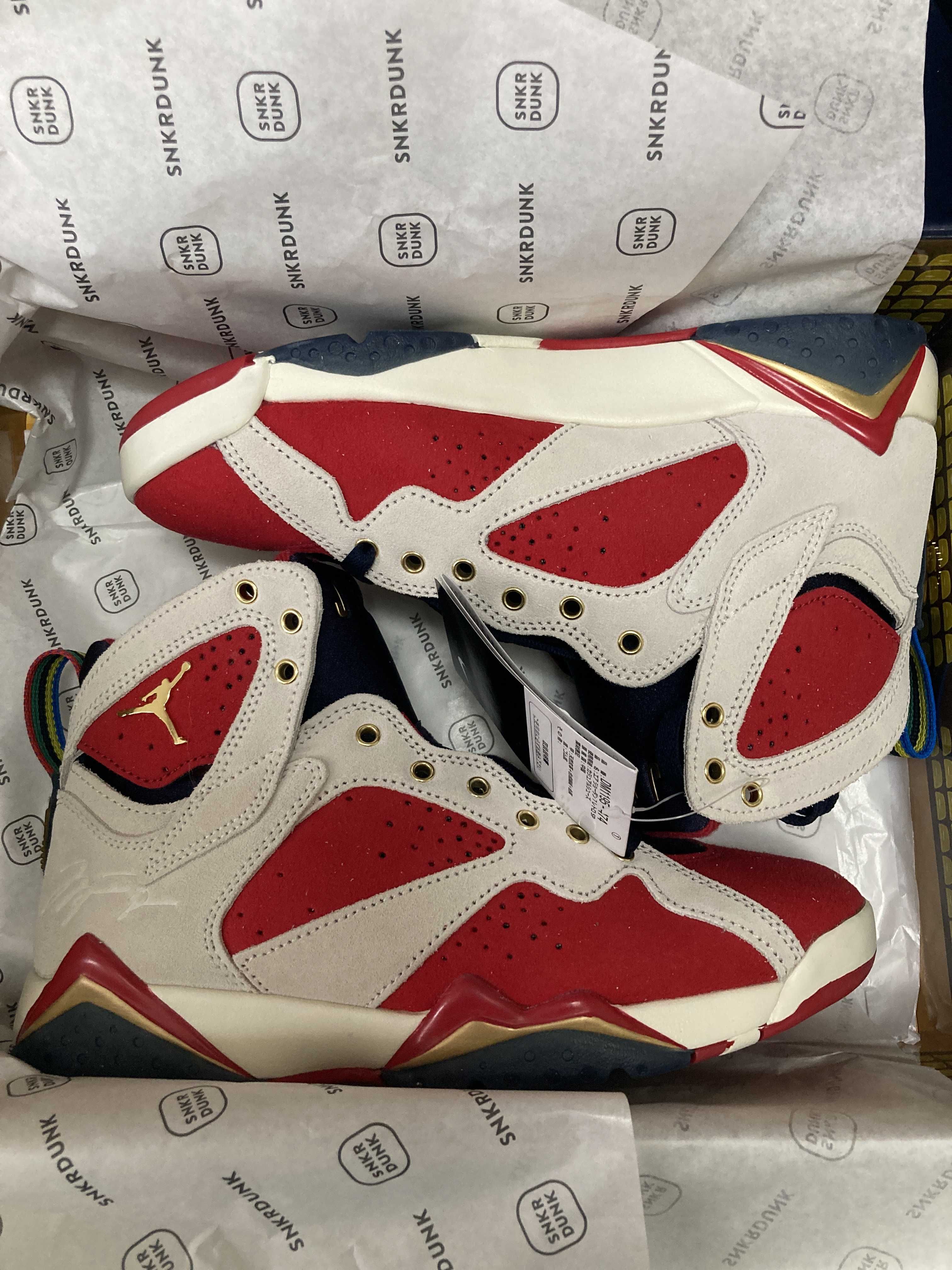 Trophy Room × Nike Air Jordan 7 "True Red and Obsidian"