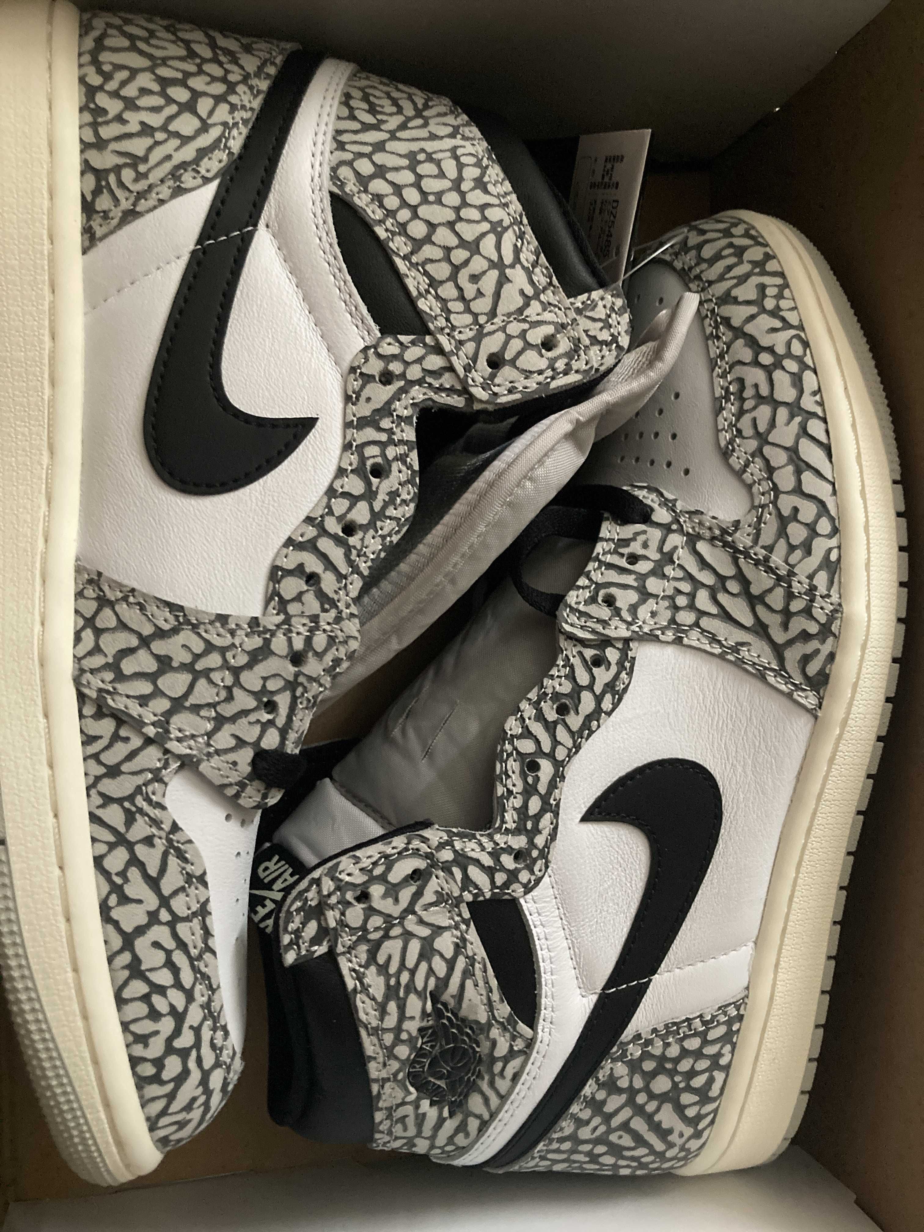 Nike Air Jordan 1 High OG "White Cement/Safari"