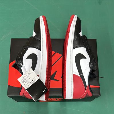 Nike Air Jordan 1 Retro Low OG "Black Toe"