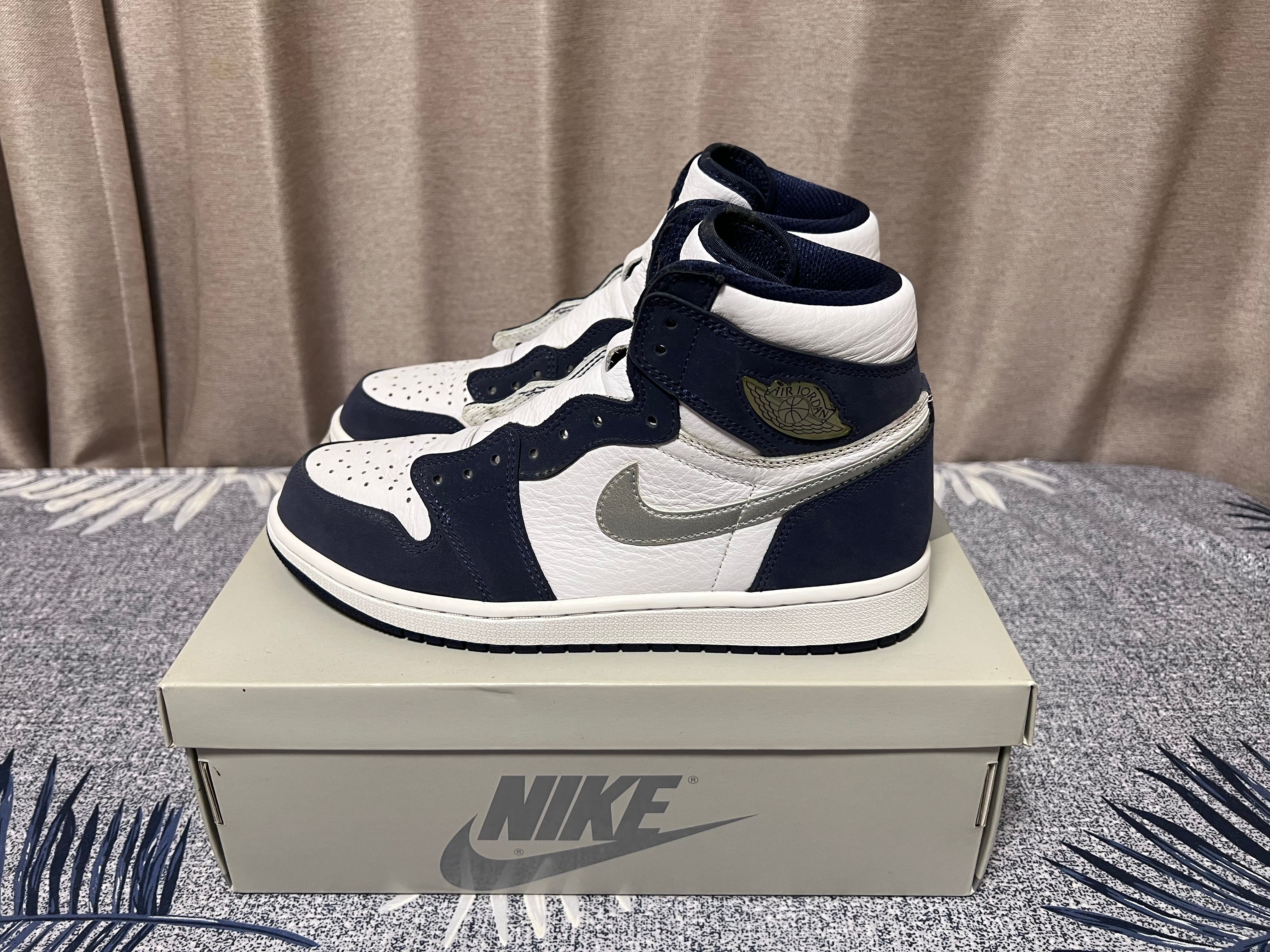 Nike Air Jordan 1 High OG CO.JP "White/Midnight Navy" (2020)(ブリーフケースなし)