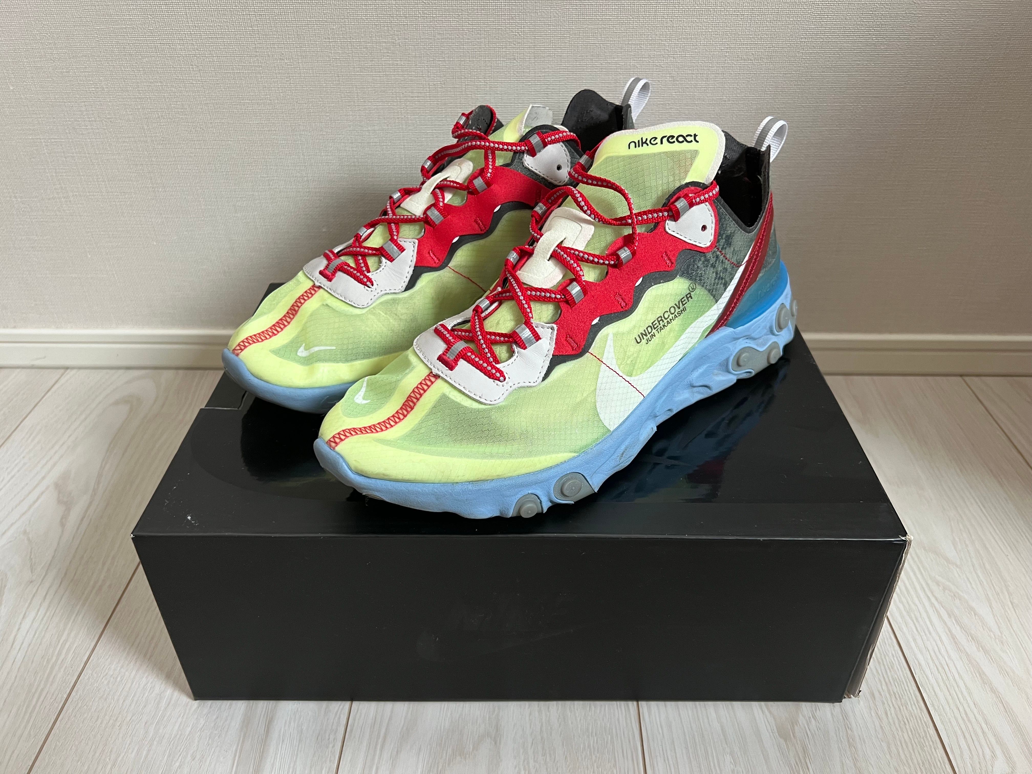 UNDERCOVER × Nike React Element 87 "Yellow/Red"