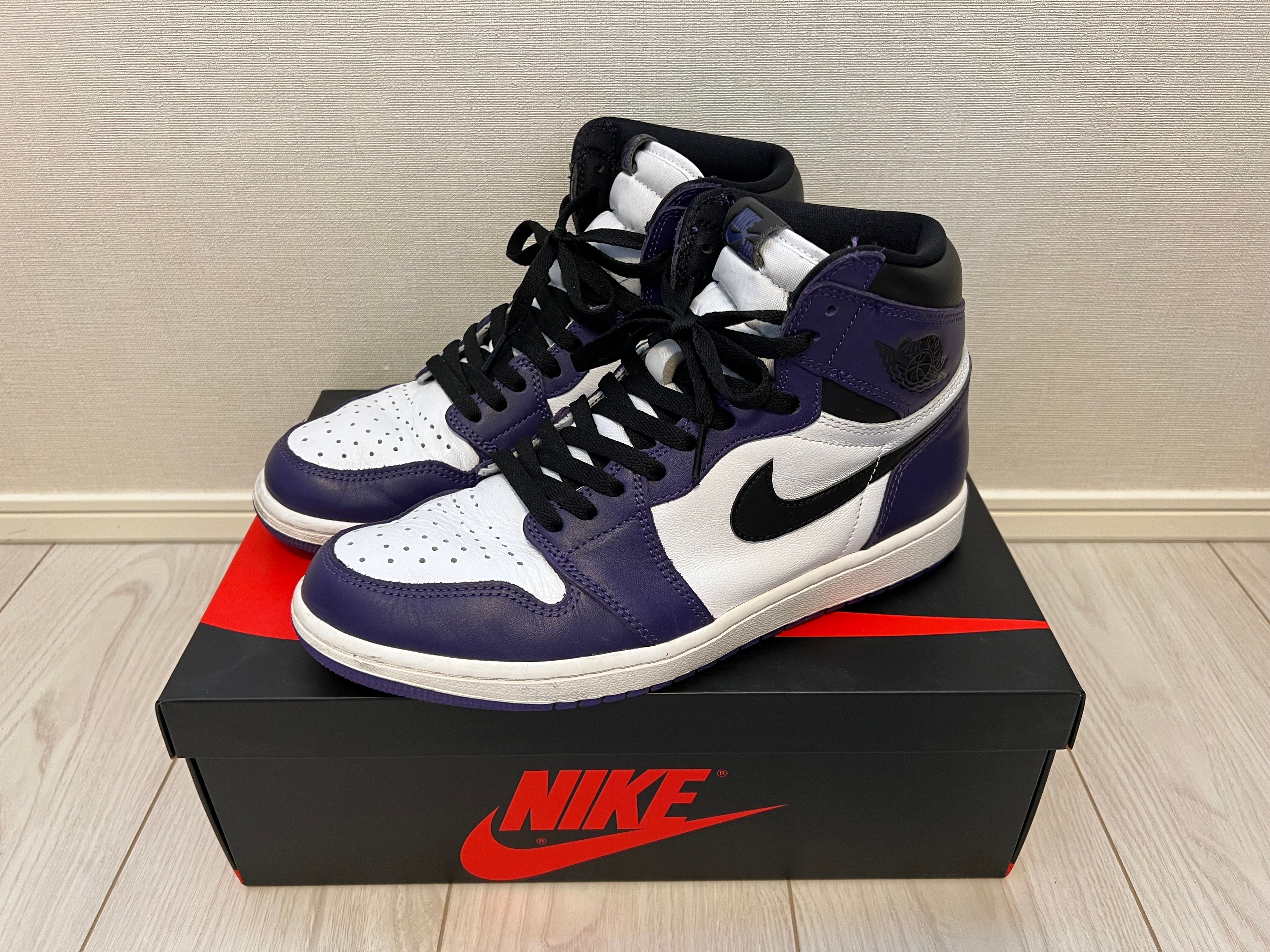 Nike Air Jordan 1 Retro High OG "Court Purple White/Black" (2020)   