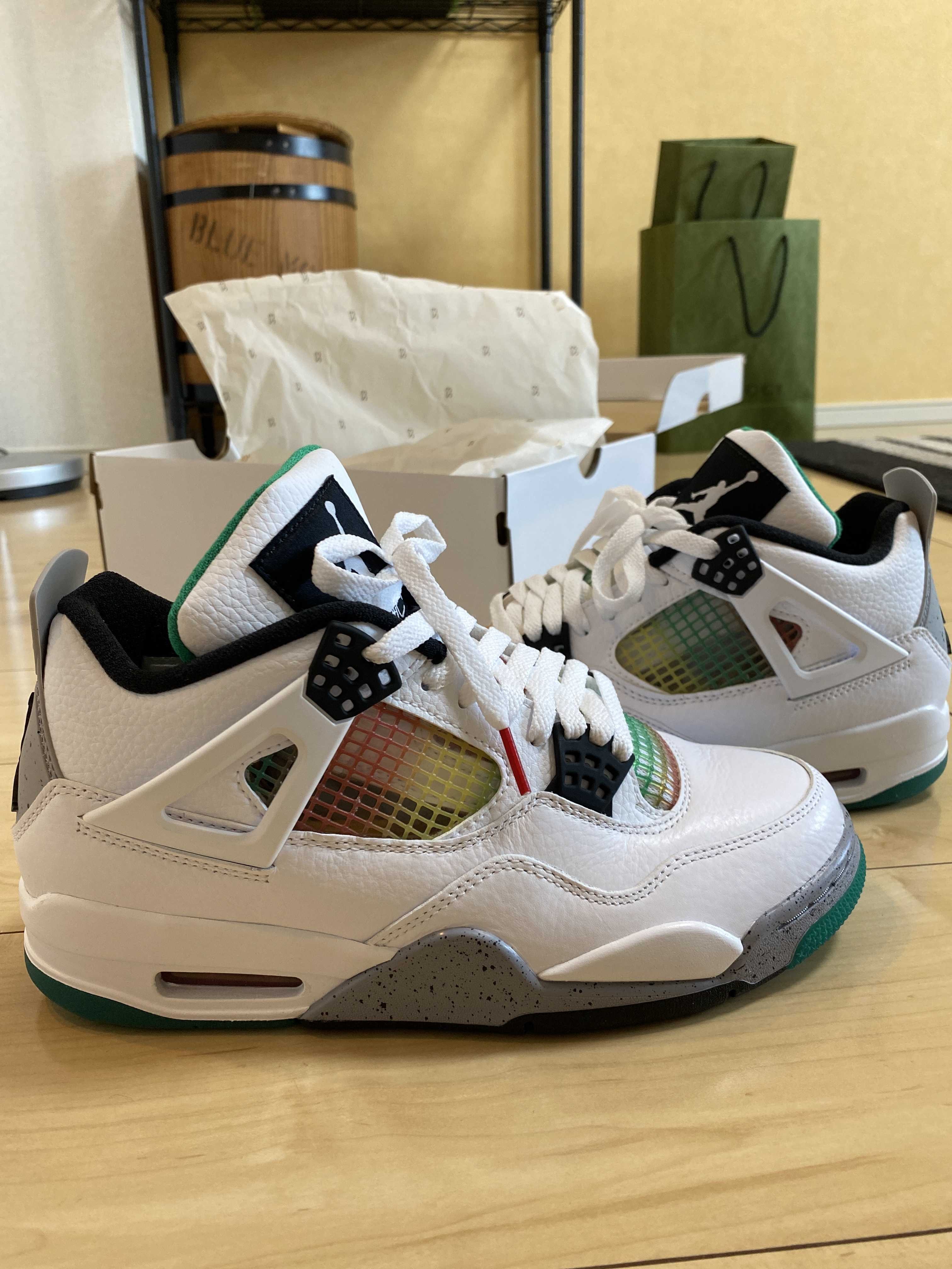 Nike Women's Air Jordan 4 "Lucid Green"