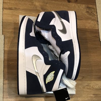 Nike Air Jordan 1 High OG CO.JP "White/Midnight Navy" (2020)(ブリーフケースなし)