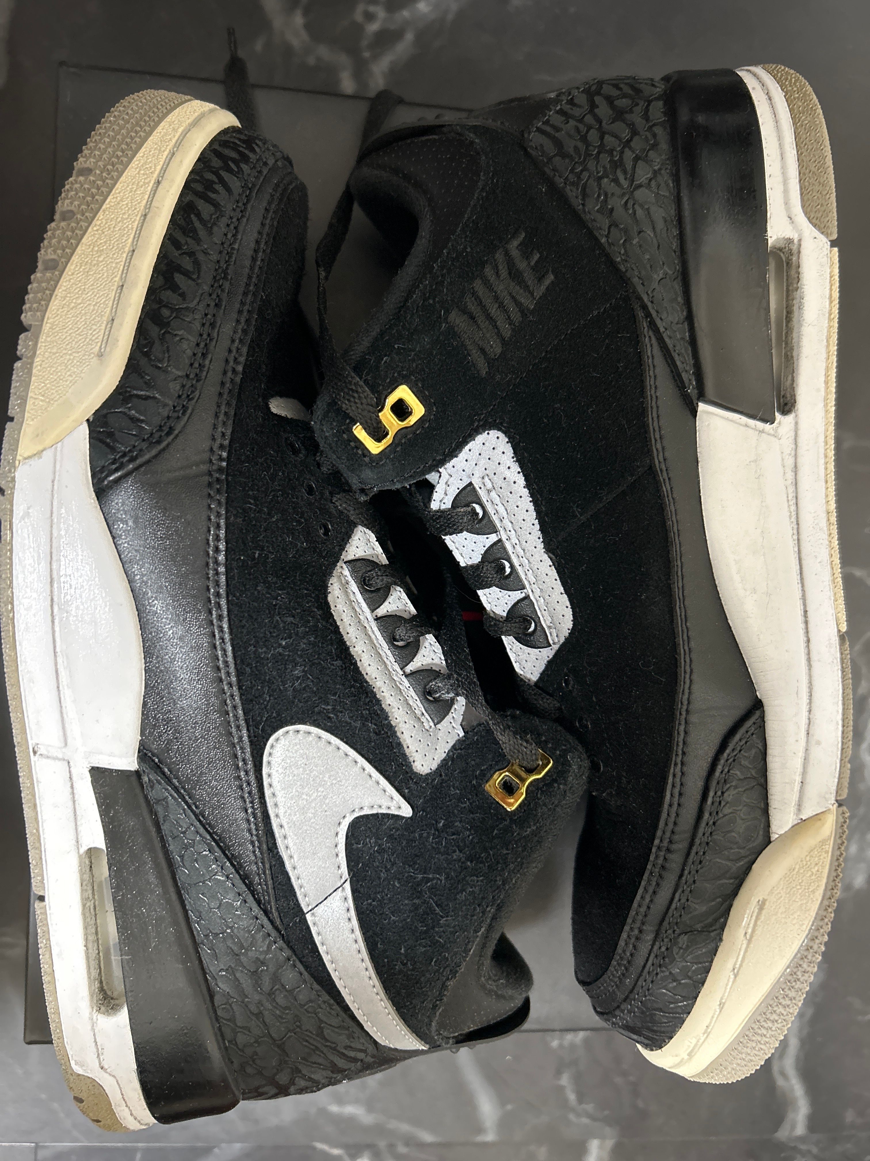 Nike Air Jordan 3 Retro Tinker "Black/Cement Grey"