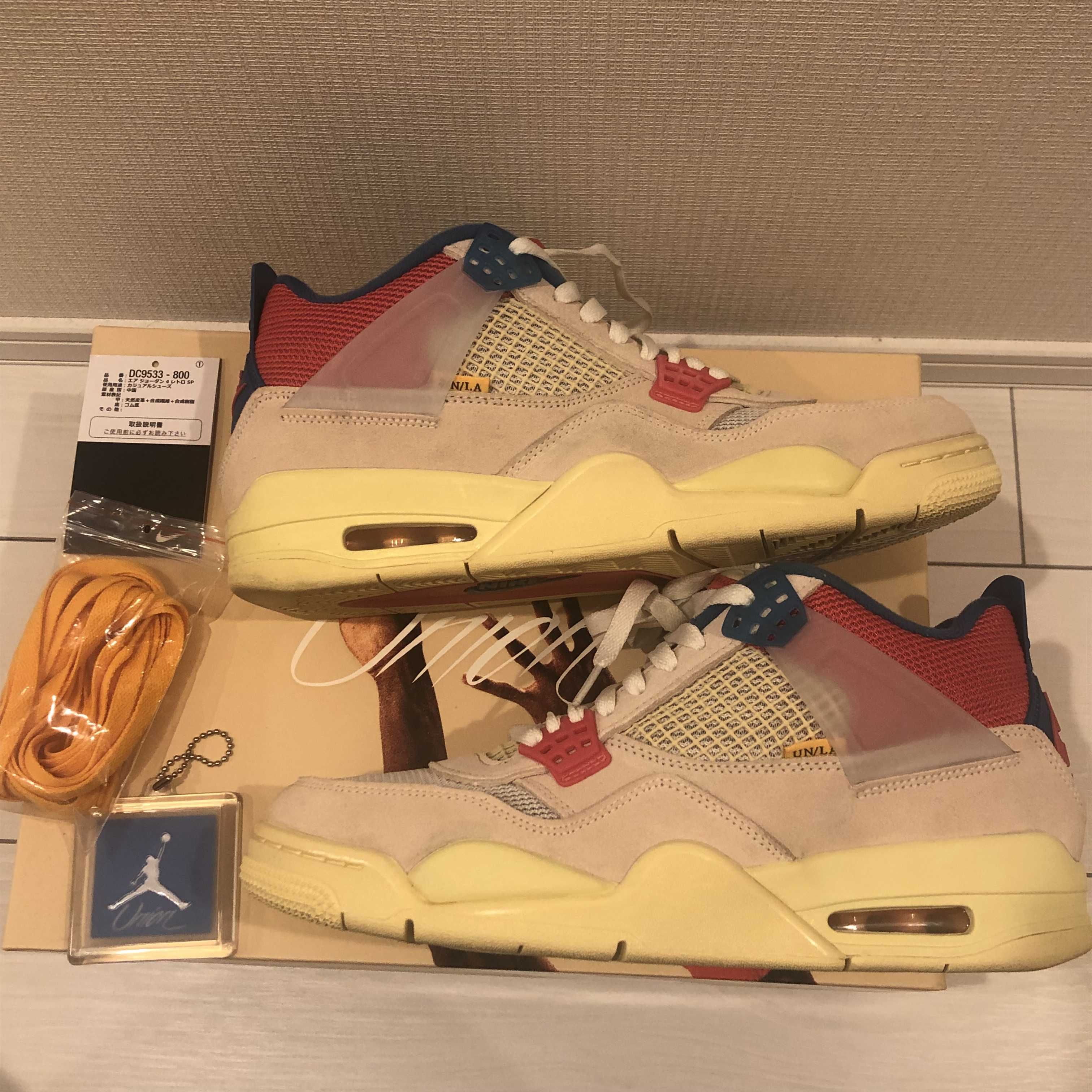 UNION × Nike Air Jordan 4 SP "Guava Ice/Light Fusion Red"