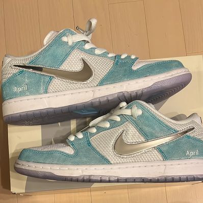 APRIL SKATEBOARDS × Nike SB Dunk Low Pro QS "White and Multi-Color"