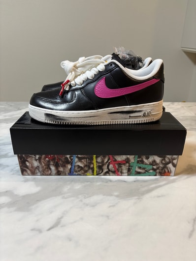 PEACEMINUSONE × Nike Air Force 1 Low '07 Para-Noise 3.0 "Black and Multi-Color" / G-DRAGON