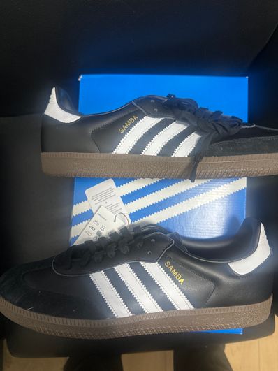 adidas Samba OG "Core Black/Cloud White/Gum"