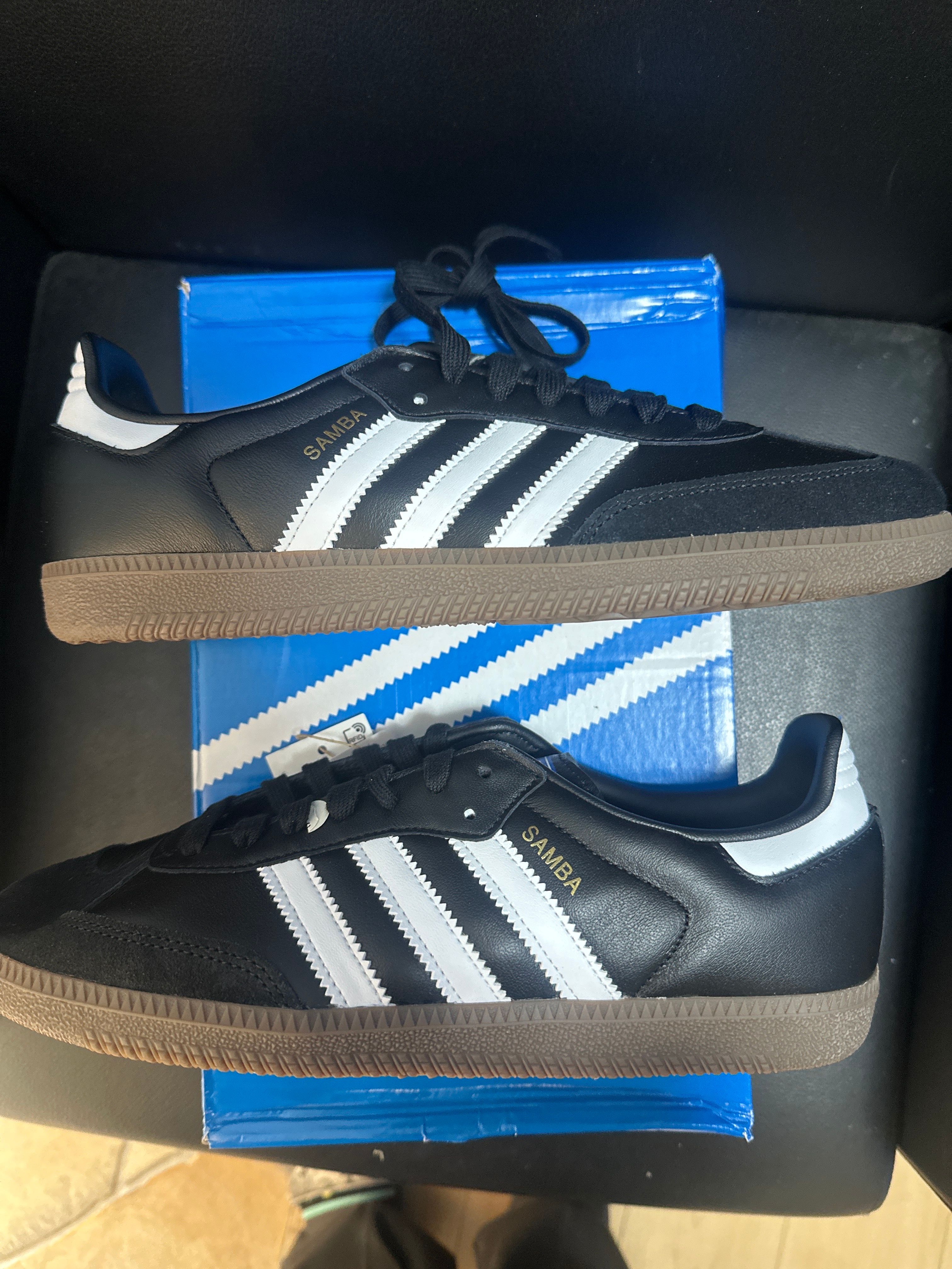 adidas Samba OG "Core Black/Cloud White/Gum"