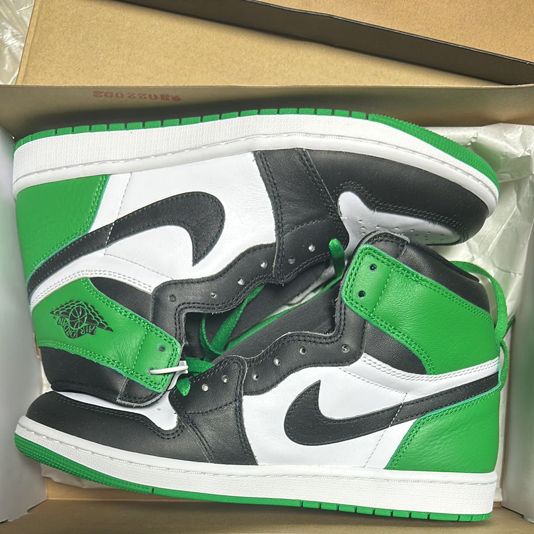 Nike Air Jordan 1 Retro High OG "Celtics/Black and Lucky Green" (2023)