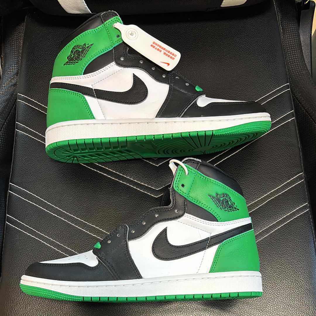 Nike Air Jordan 1 Retro High OG "Celtics/Black and Lucky Green" (2023)