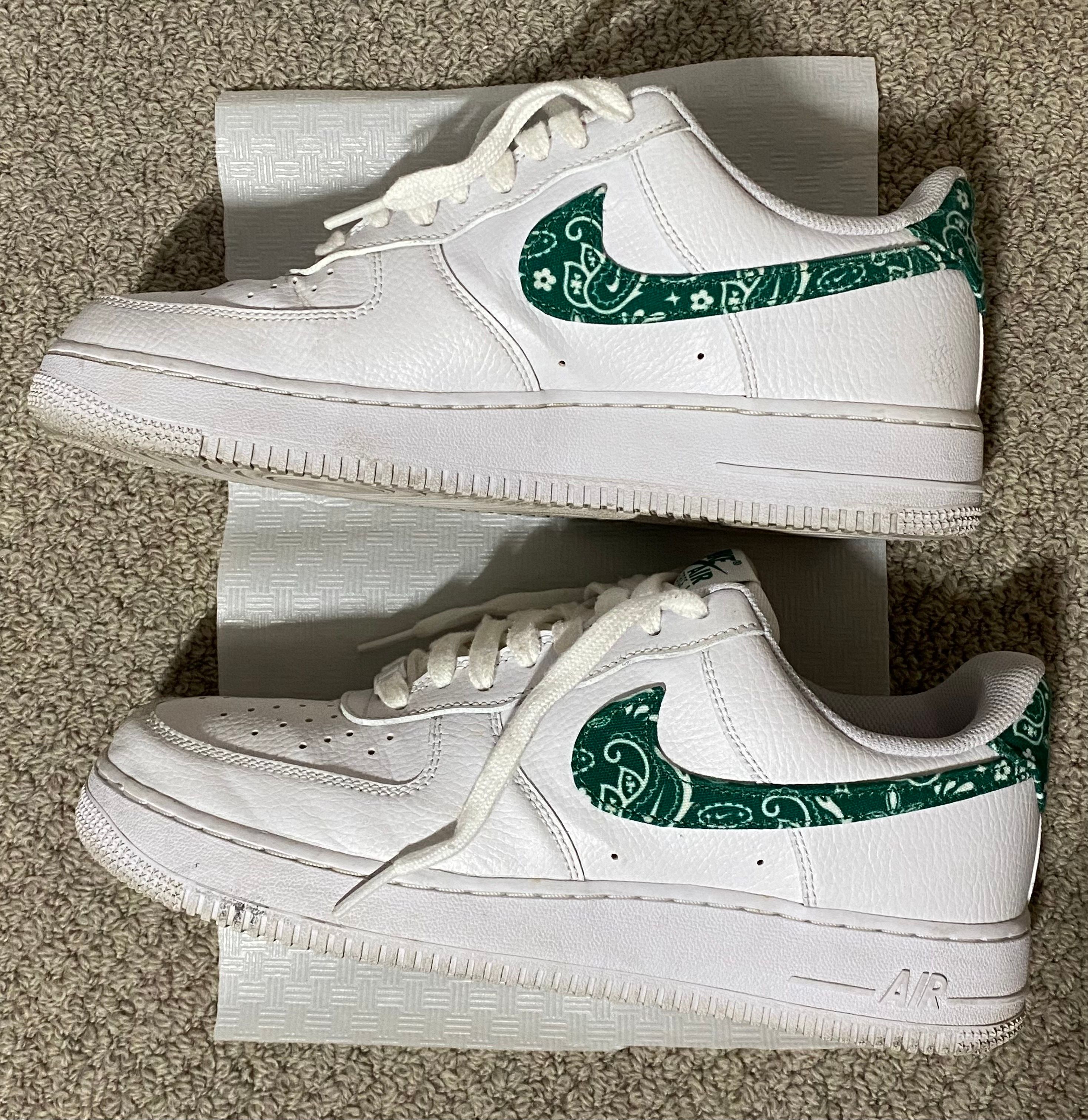 Nike Women's Air Force 1 Low '07 Essential "Green Paisley"