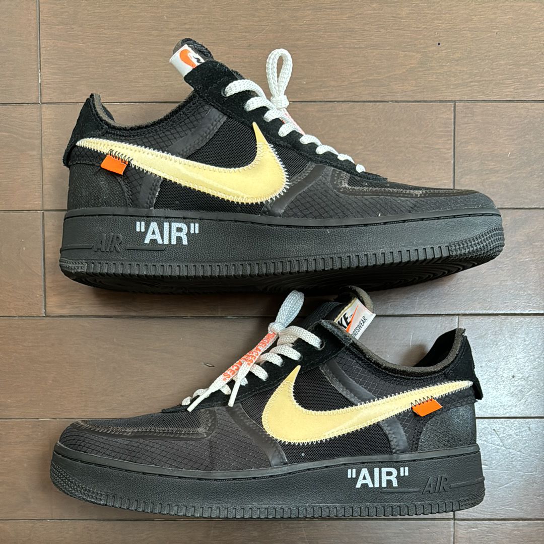 Off-White × Nike Air Force 1 Low "Black"
