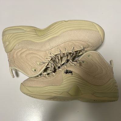 Stussy × Nike Air Penny 2 "Fossil"