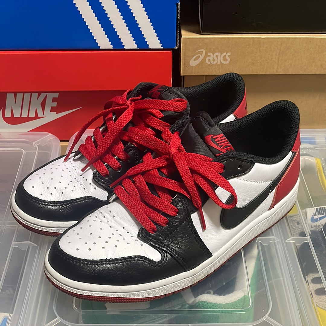 Nike Air Jordan 1 Retro Low OG "Black Toe"
