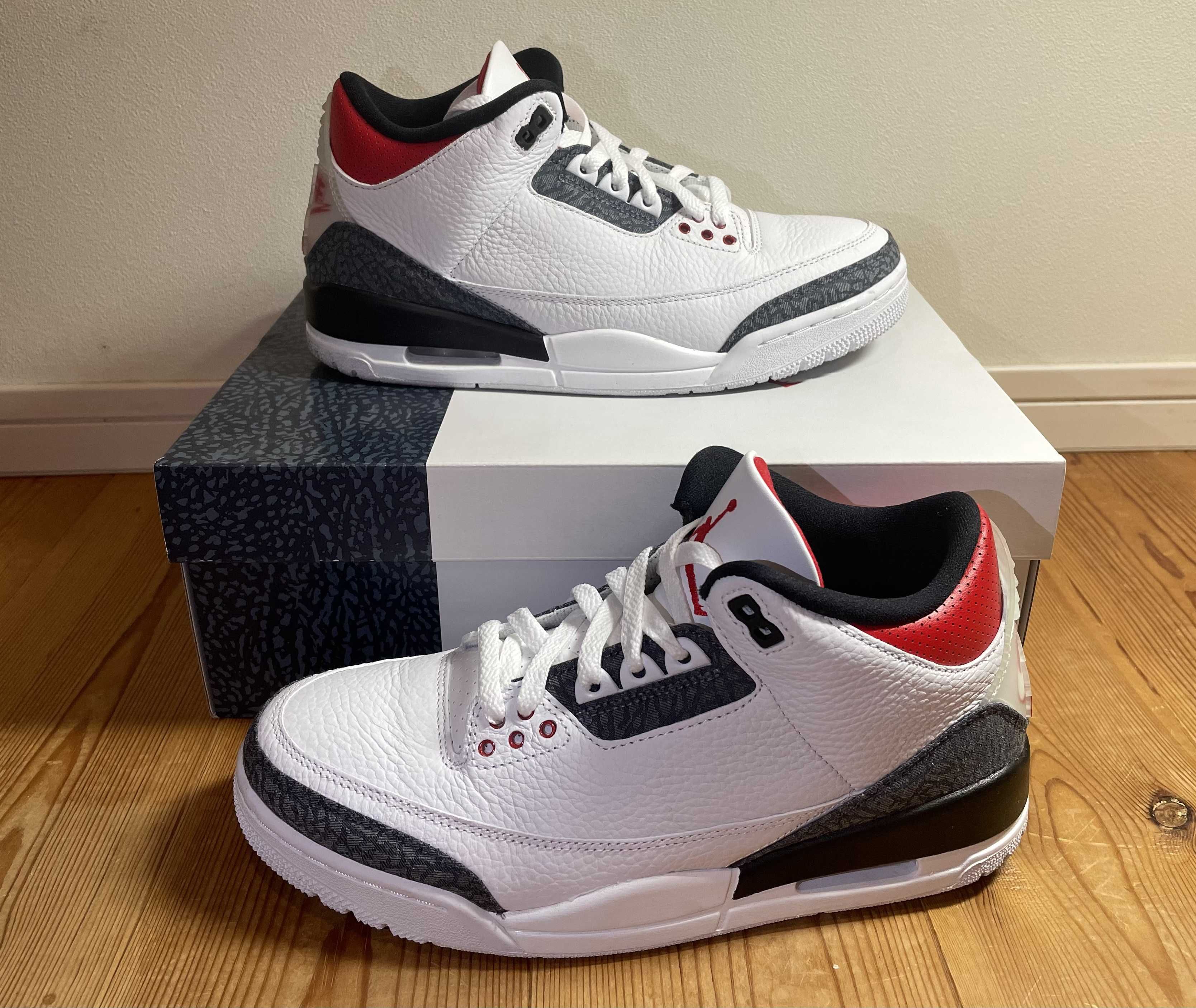 Nike Air Jordan 3 Retro SE-T CO JP "Fire Red Denim"