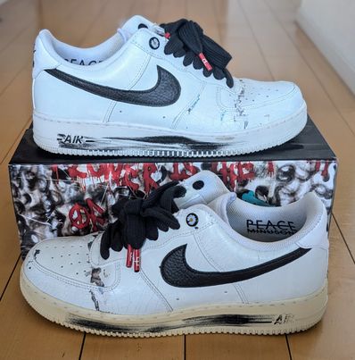 PEACEMINUSONE × Nike Air Force 1 Low "Para-noise/White/Black" / G-DRAGON